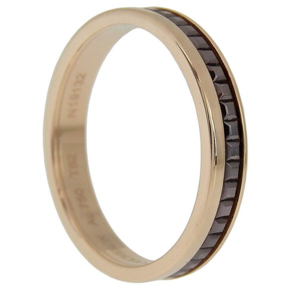 Boucheron Cattle Ring classic ring K18 Pink Gold #9.5(US Size) 5.0g mens - Picture 5 of 6